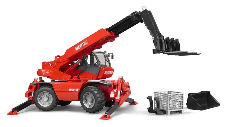 Bruder Manitou Teleskopowy MRT 2150 Z Akcesoriami 39336 Babyhit Pl