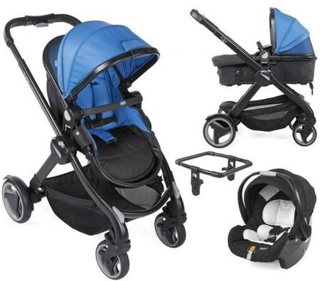 Chicco Fully Wózek Wielofunkcyjny + Fotelik Chicco KeyFit 0-13 kg