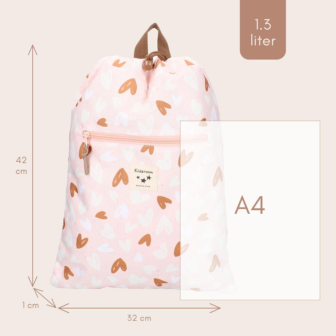 Kidzroom Worek Gimnastyczny Loving Days Pink 030-00705030-00705_1