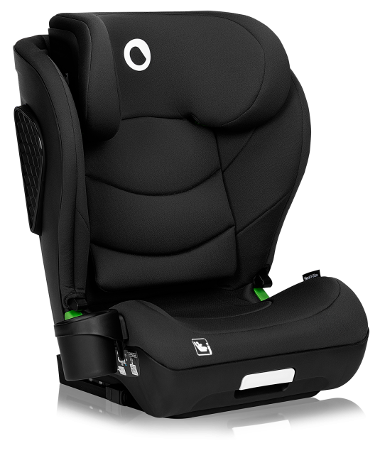 Lionelo Neal i-Size Fotelik Samochodowy 15-36 kg Black Carbon  1zcads