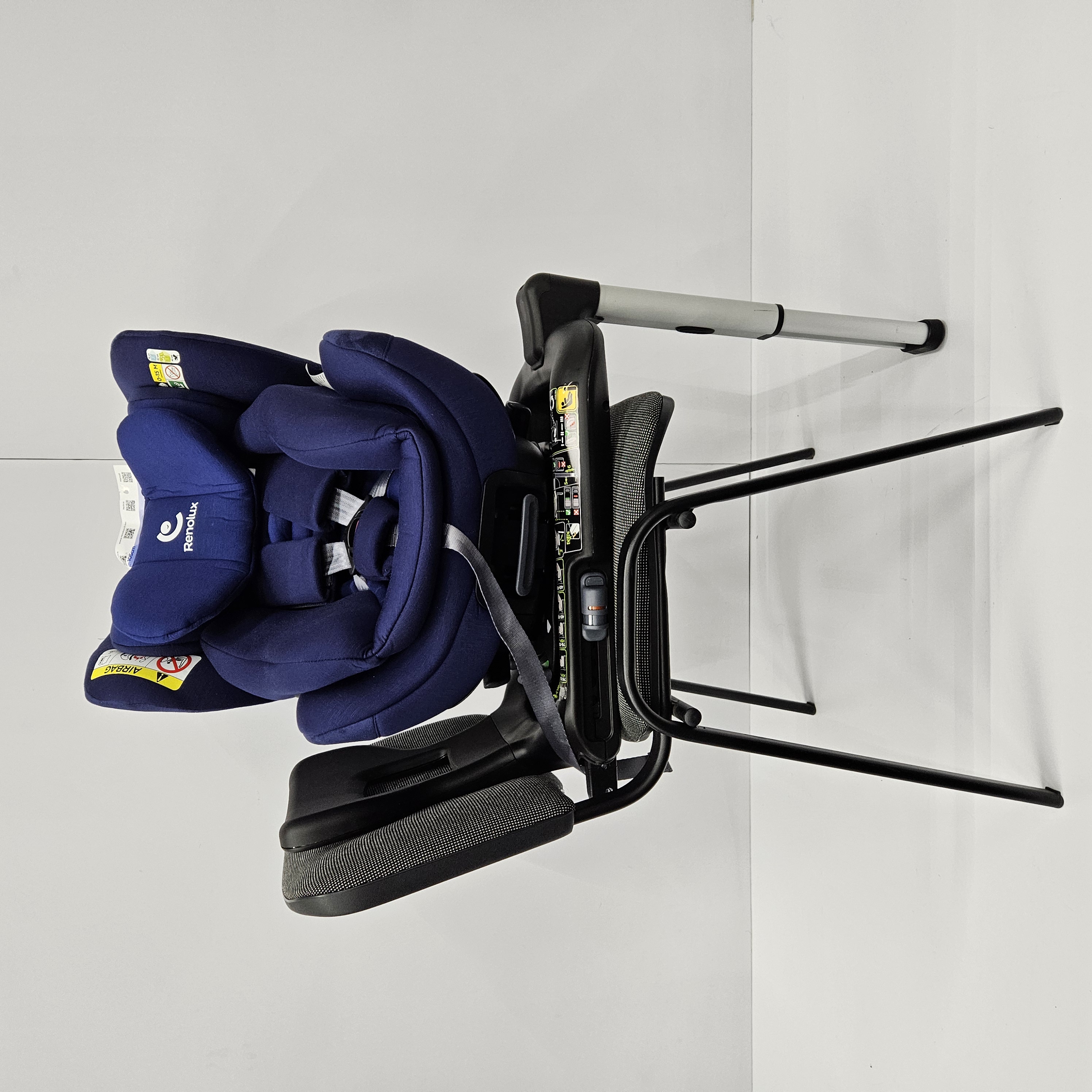 [OUTLET] Fotelik Obrotowy Renolux Gaia OCEAN i-Size (40-105 cm) z Softness 20251112_143037