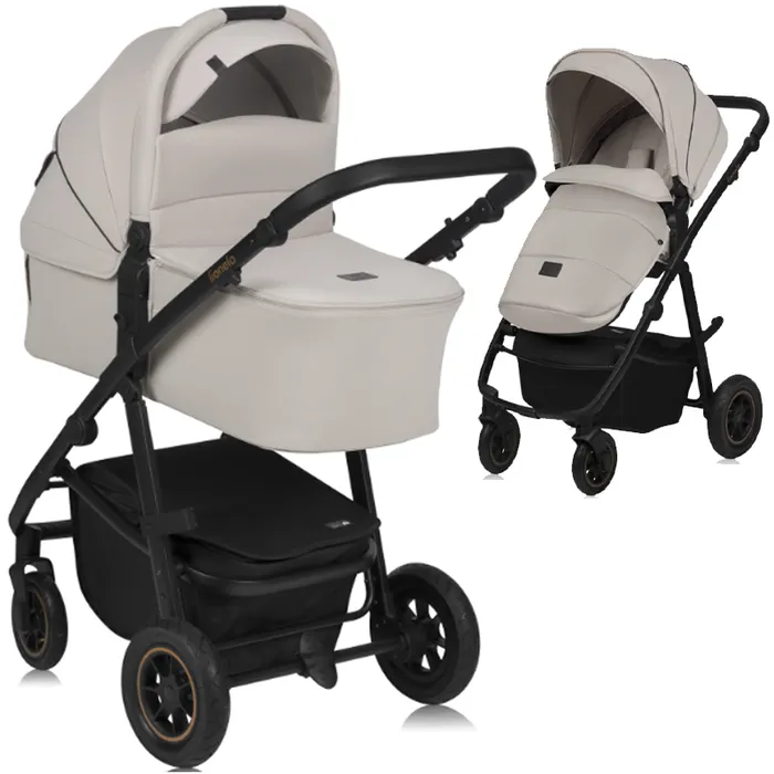 Lionelo Amber Plus Wózek Głęboko-Spacerowy 2w1 Beige Sand  2dd5d115b1ed31f8046386290ce8bc3845c3993_lionelo_amber_plus_wozek_2w1_beige_sand_1