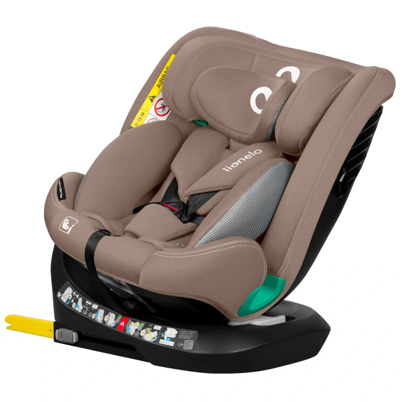Lionelo Bastiaan one i-Size - obrotowy fotelik samochodowy 0-36 kg | Sand Beige lionelo-bastiaan-one-i-size-obrotowy-fotelik-samochodowy-0-36-kg-sand-beige