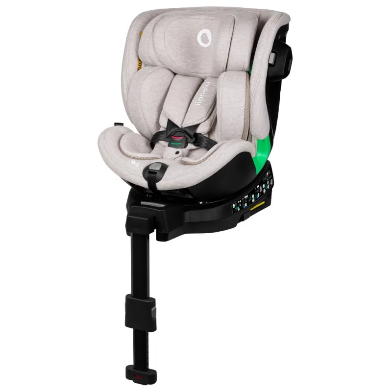 Lionelo Harmony i-Size - obrotowy fotelik samochodowy 0-36 kg | Beige Sand Bamboo lionelo-harmony-i-size-obrotowy-fotelik-samochodowy-0-36-kg-beige-sand-bamboo
