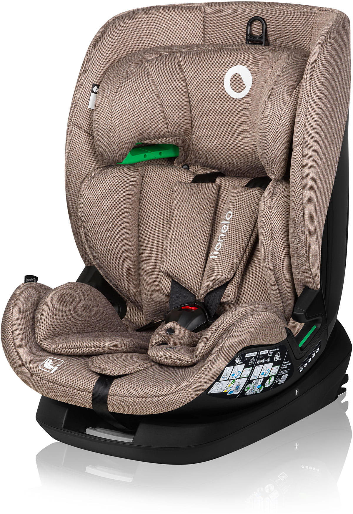 Lionelo Lavender - fotelik samochodowy i-Size, 76-150 cm | Beige Latte lionelo-lavender-beige-latte