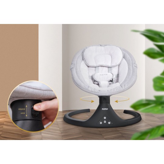 Neno AURORA Bujaczek Leżaczek dla dzieci neno-aurora-elektroniczny-bujaczek-lezaczek-0-9-kg