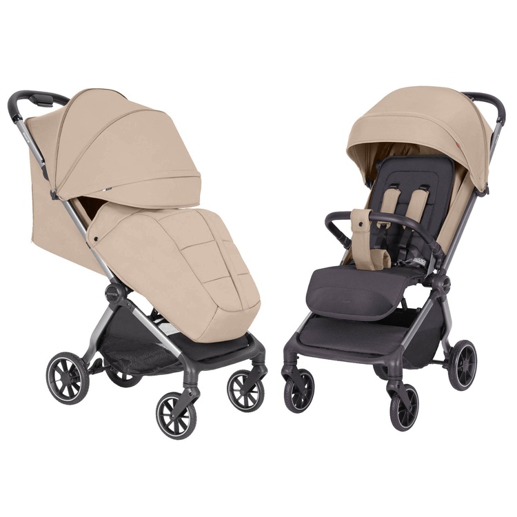 Carrello Atom M CRL-5527 Wózek Spacerowy Snow Beige 17ab297efe79c297f14363802de9d8c4