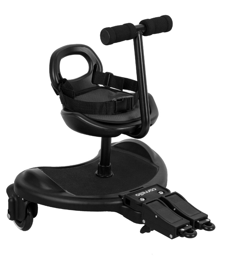 Carrello CRL-7007 Dostawka do Wózka Czarna 75e572e4face4544dfd220ae10bbf14e