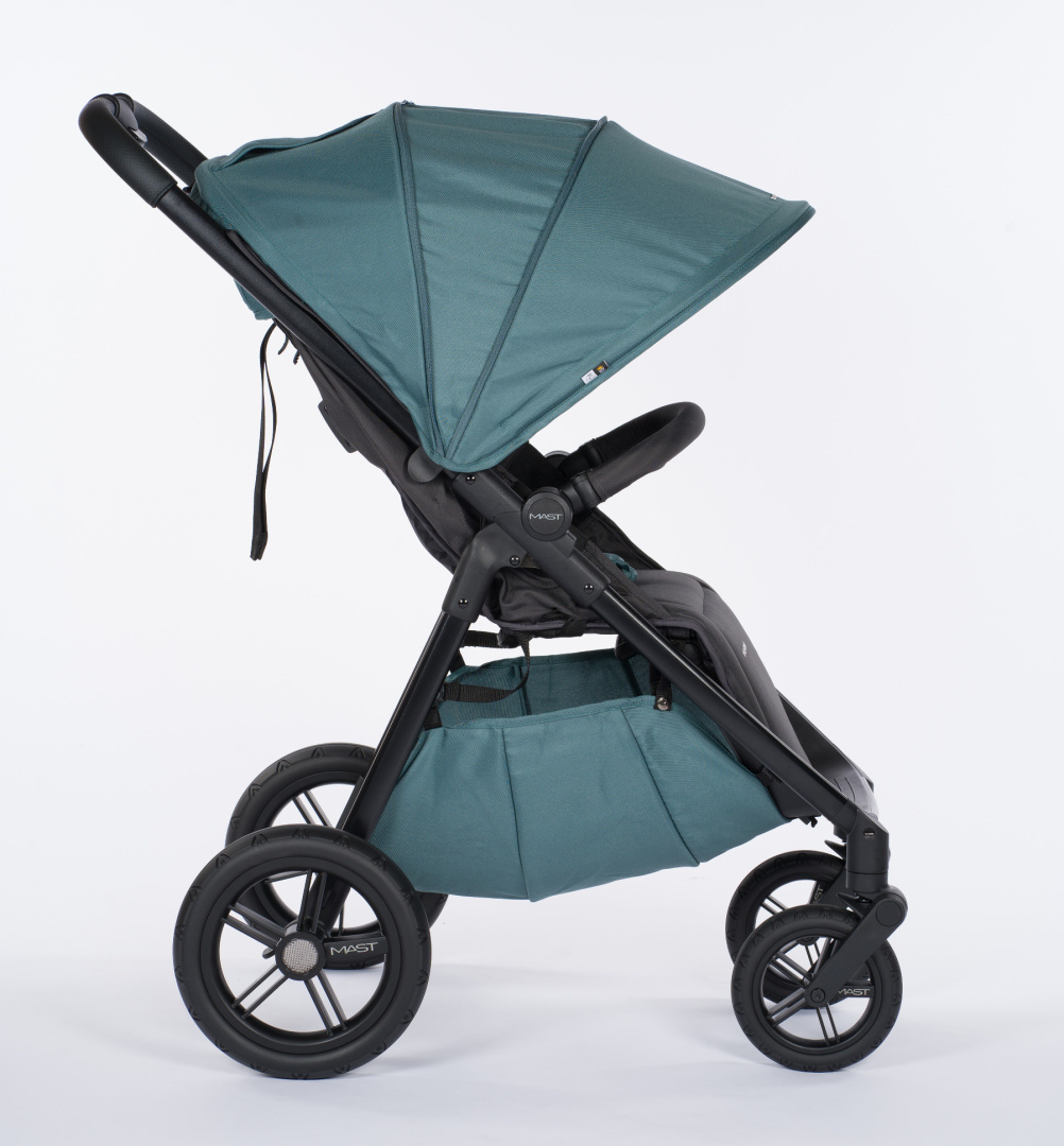 Mast Swiss Design M4 Mini Wózek Spacerowy koła HP Green M4-mini-wozek-spacerowy-Green-kola-HP_6874_1200