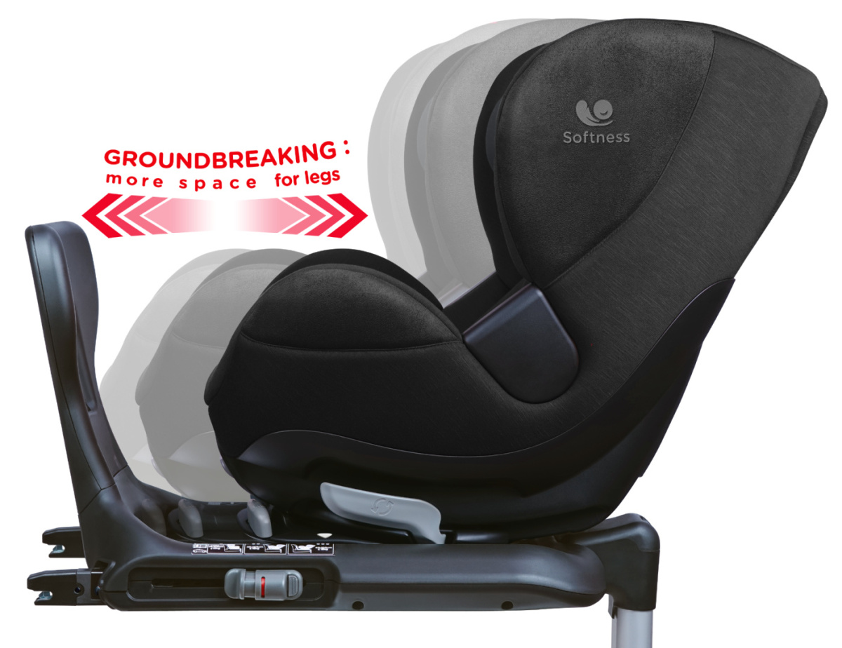 Renolux Gaia Obrotowy Fotelik Samochodowy i-Size (40-105 cm) CARBON OLYMP-9-36-kg-CARBON-fotelik-samochodowy-Renolu-Softness_7678_1200