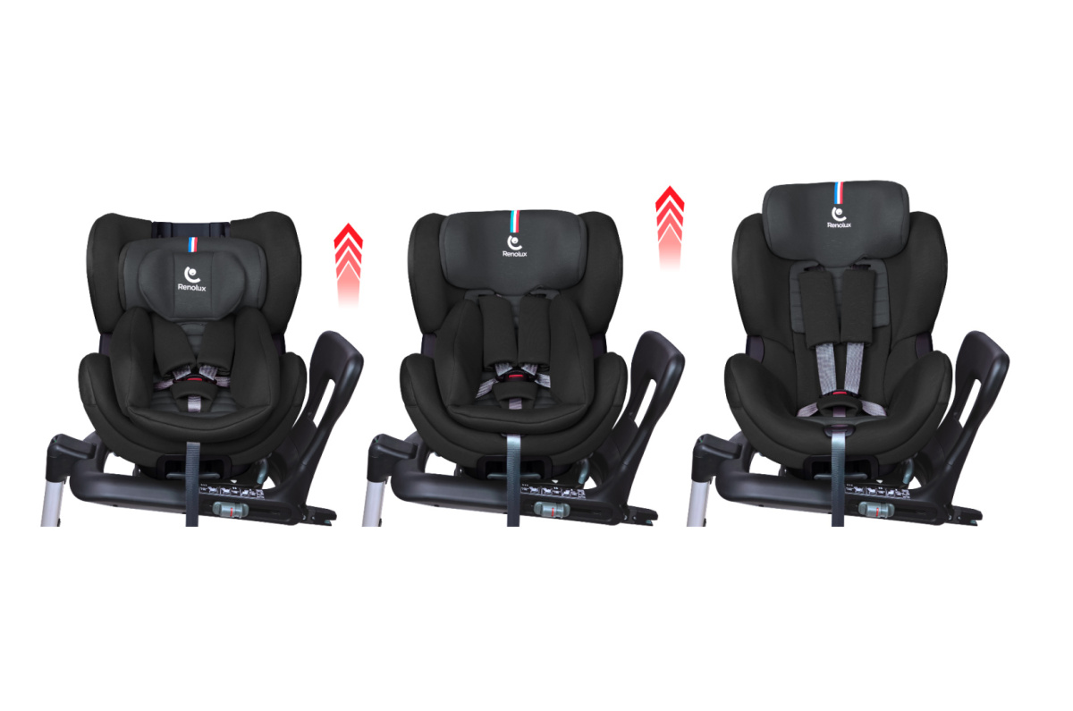 Renolux Gaia Obrotowy Fotelik Samochodowy i-Size (40-105 cm) CARBON OLYMP-9-36-kg-CARBON-fotelik-samochodowy-Renolu-Softness_7682_1200