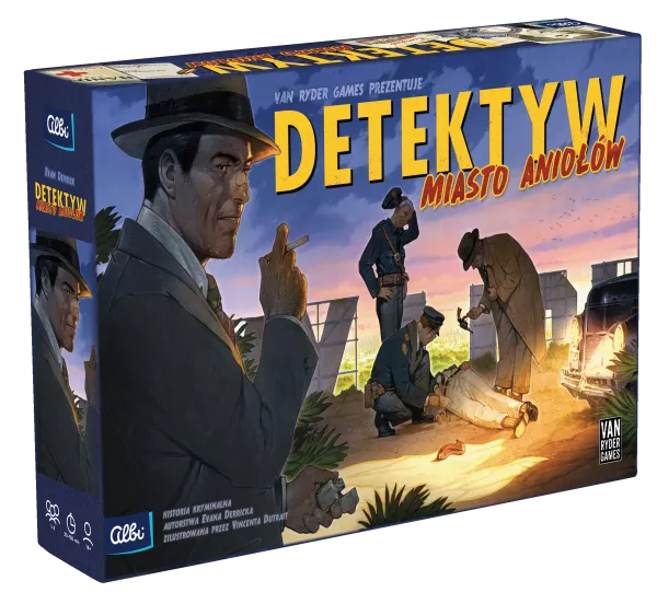 Albi Detektyw. Miasto Aniołów  Gra Planszowa detektyw