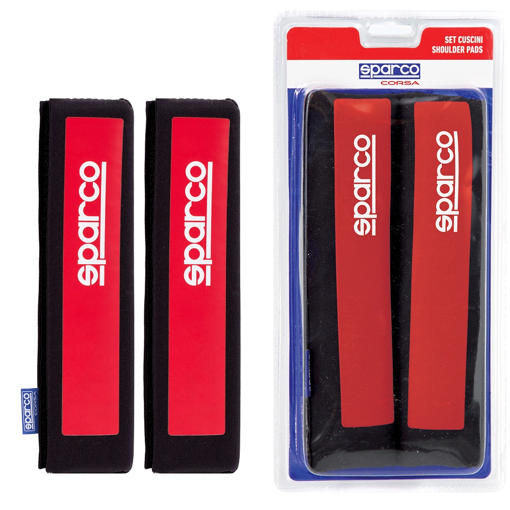 Sparco SPC1203 Nakładka Na Pasy Czerwone nakladki-na-pasy-sparco-spc1203-czerwone