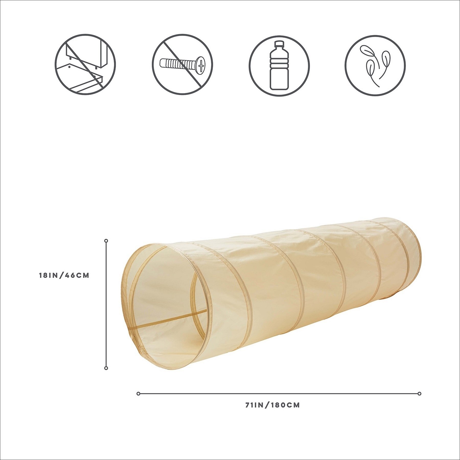 3 Sprouts Basen Piłeczkowy Beige 1f485a58-8e09-42e5-8864-4c5e938f9f35