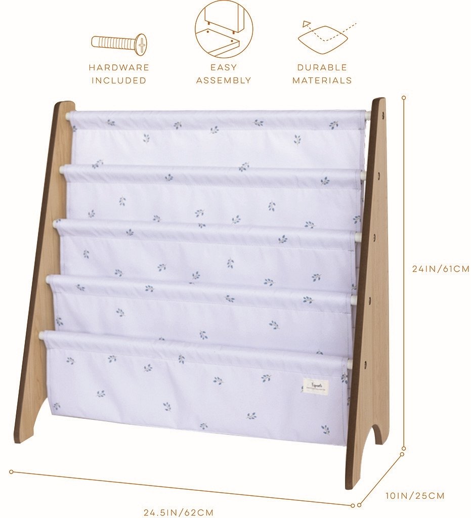 3 Sprouts Organizer Wiszący Na Drzwi Gingham Beige 615019907da64643a329cfd64fe83324