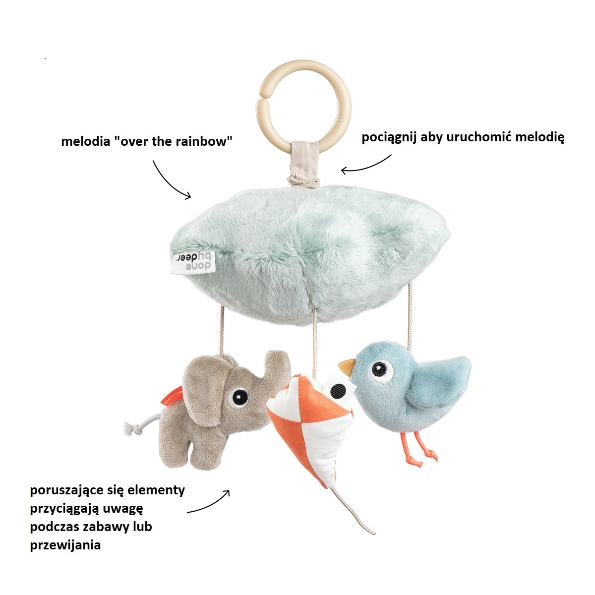 Done by Deer Silikonowa Podkładka Na Stół Krokodyl Croco Powder b81489994cbe44e5966b21590f0ebe56