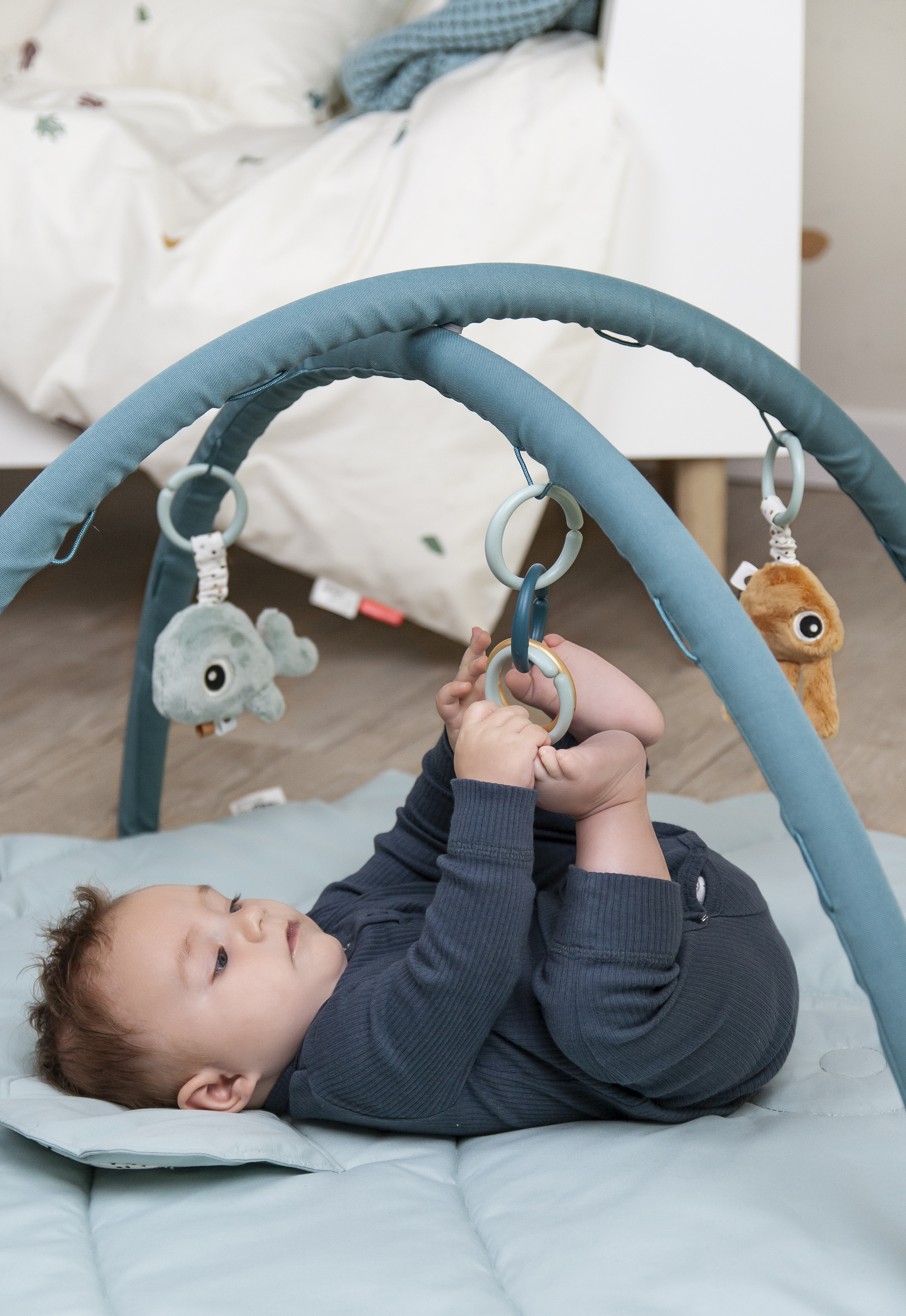 Done by Deer Silikonowa Podkładka Na Stół Krokodyl Croco Powder b81489994cbe44e5966b21590f0ebe56