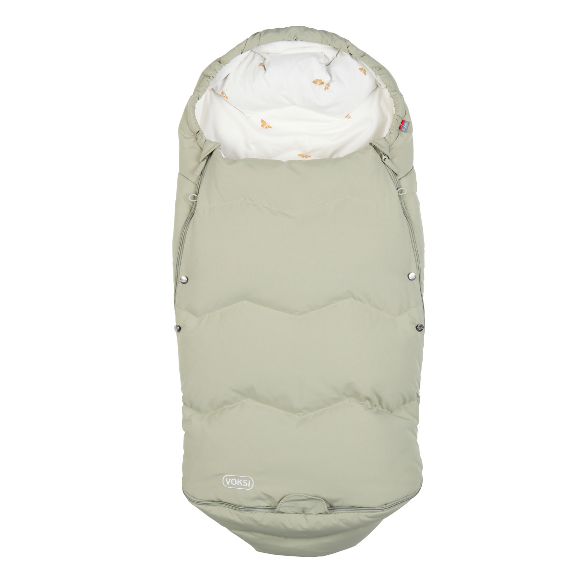 BeSafe Voksi Explorer Śpiworek Puchowy Do Wózka/Fotelika - Zielony Mglisty spiworek-do-fotelika-wozka-voksi-explorer-zielony_25717_10