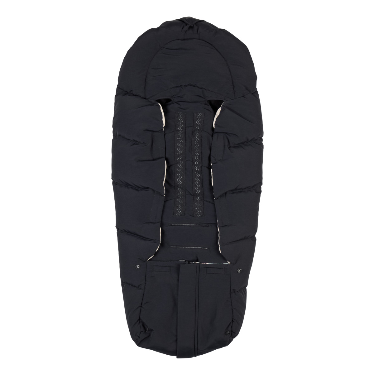 BeSafe Voksi Move Śpiworek Fo Fotelika/Wózka Voksi Czarny spiworek-do-fotelika-wozka-voksi-move-czarny_23069_01