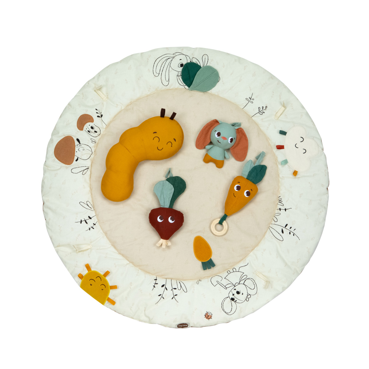 Tiny Love Gimnastyka/Mata Edukacyjna Z Drewnianym Stojakiem - Garden of Adventure gimnastyka-mata-edukacyjna-z-drewnianym-stojakiem-garden-of-adventure_25218_3