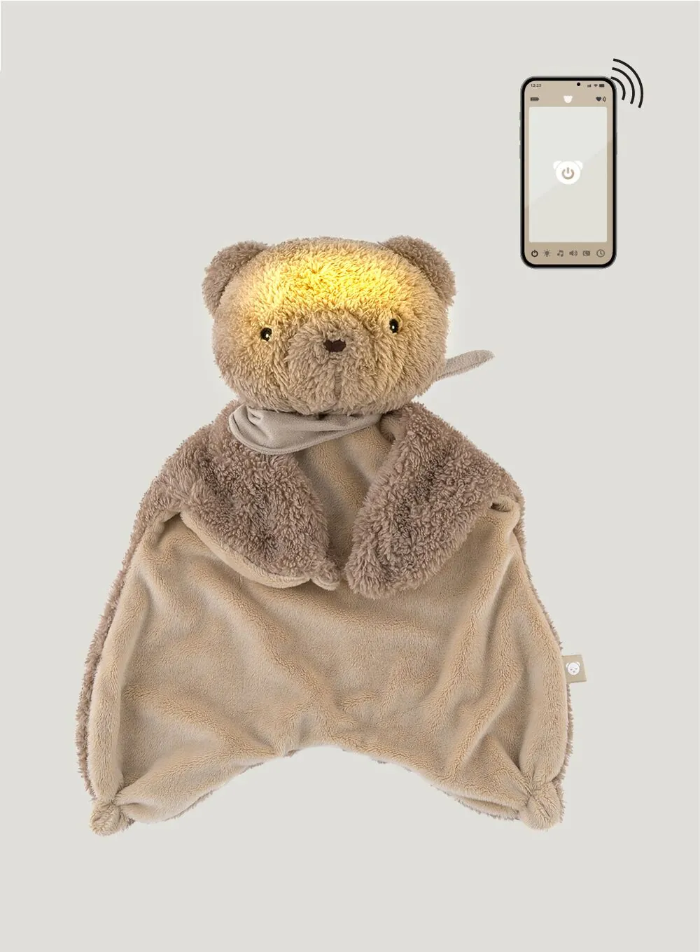 Szumisie Szumiący Miś Duo 7w1 App Z Termoforkiem - Brązowy kinderkraft-wozek-helsi-czarny-packshot-1_1