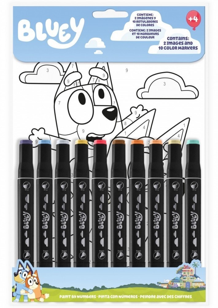 Kids Euroswan Pamiętnik A6 z magicznym piórem i naklejkami Bluey pamietnik-a6-z-magicznym-piorem-i-naklejkami-bluey_28853_01