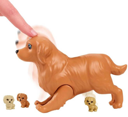 Barbie Narodziny Piesków Zestaw z Lalką HCK75