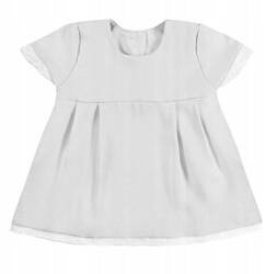 SUKIENKA CEREMONY SZARA Z BIAŁYM 080