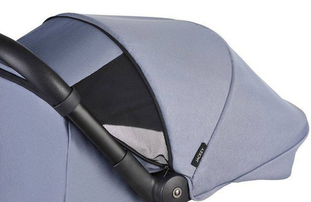 Easywalker Jackey Kompaktowy Wózek Spacerowy z Torbą Transportową Pebble Grey