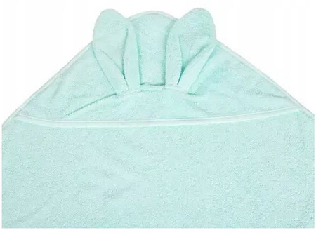 Canpol Babies Okrycie Kąpielowe Dla Niemowląt 100x100cm 26/802 Turkusowy