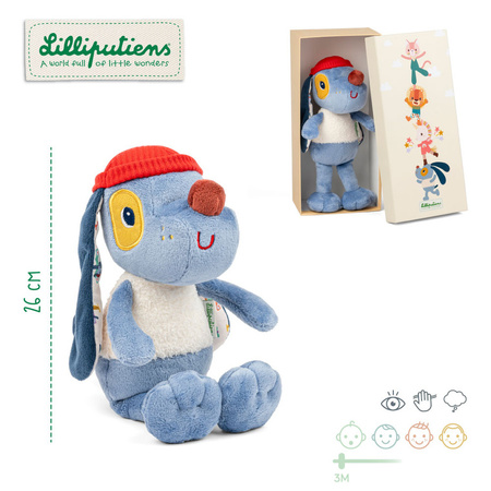 Lilliputiens Przytulanka w ozdobnym pudełku Piesek Jules 3 m+