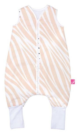 Motherhood śpiworek z Nogawkami Ocieplany 1-1,5 Roku Zebra Łososiowa