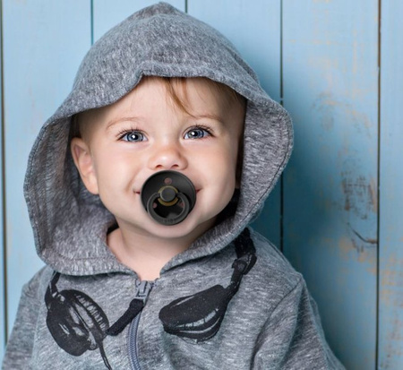 Bibs Smoczek Uspokajający Kauczukowy r. L Blush Night