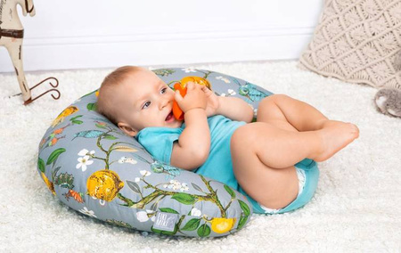 Poduszka gniazdko z nadrukiem PFG3 FM44 Grey