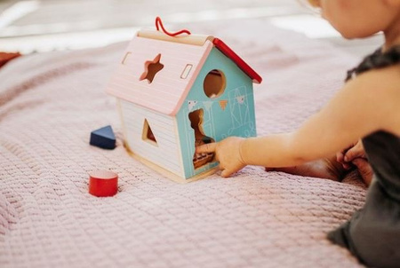 Janod Sorter Kształtów Domek Żyrafka Sophie