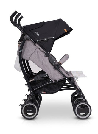 Easy Go Duo Comfort Wózek Spacerowy Bliźniaczy Denim 03