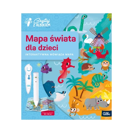 Albi Książka Mapa Świata Dla Dzieci