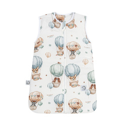 Bonjour Cherie Bambusowy Śpiworek do spania Niemowlaka 0-3 mc Pieski