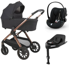 Espiro Code Wózek Głęboko-Spacerowy 10 Clever + 	Cybex Cloud G I - Size Fotelik Samochodowy + Baza G
