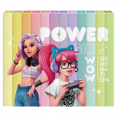 Kids Euroswan Markery flamastry dwustronne 12szt WOW Generation