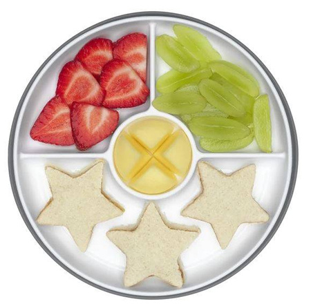 OXO Talerzyk z Silikonową Przyssawką Grey