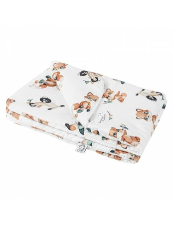 Bambusowa kołderka Niemowlaka retro fox rozm 65x75 cm
