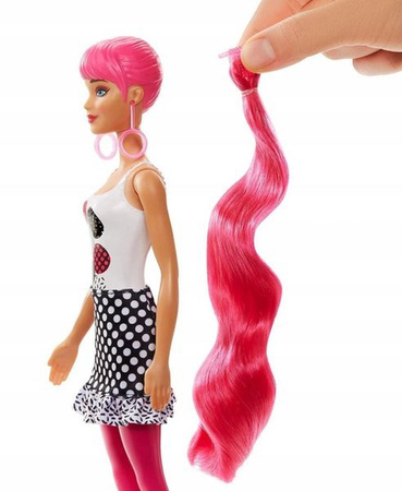 Barbie Kolorowa Niespodzianka Lalka w Tubie GTR94