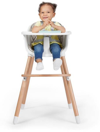 Kinderkraft Sienna Krzesełko Do Karmienia Grey