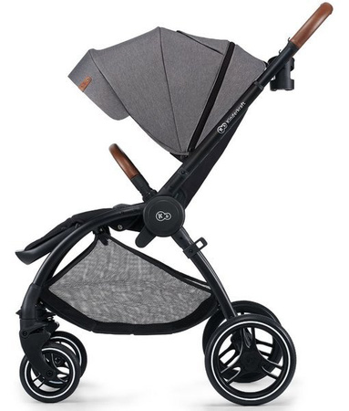 Kinderkraft Evolution Wózek Spacerowy + Cocoon Platinum Grey