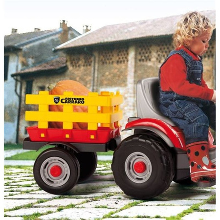 PegPerego Mini Tony Tigre Traktor z Przyczepą