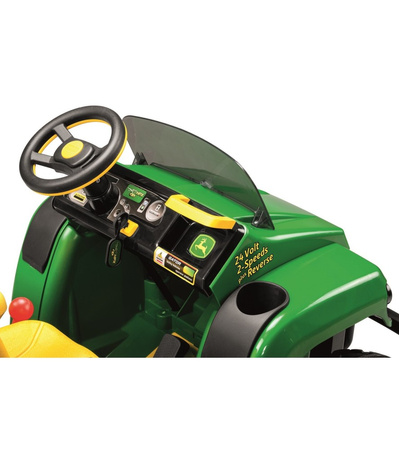 PegPerego John Deere Gator Hpx 12v Wywrotka z Przyczepą