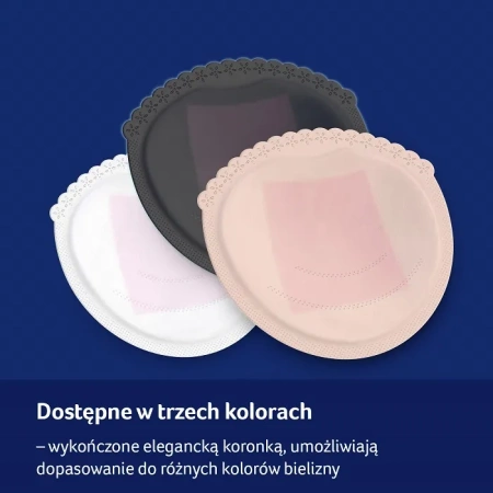 Lovi Discreet Elegance - antybakteryjne wkładki laktacyjne 60 szt. | białe