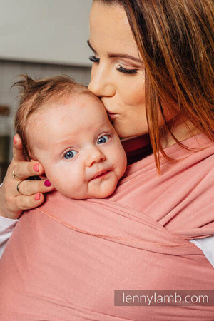 LennyLamb Chusta Do Noszenia Dzieci, Elastyczna - Kwarc - Rozmiar Standardowy 5.0 M
