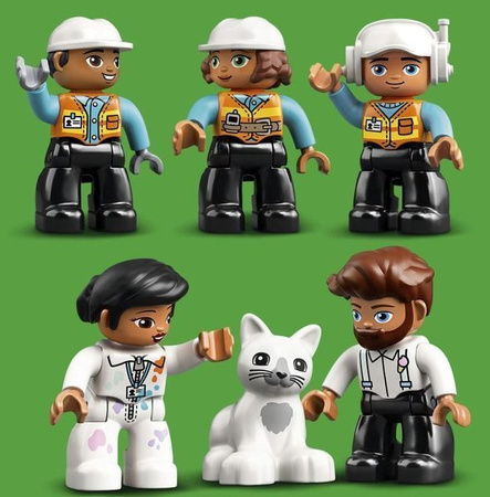 Lego Duplo 10933 Żuraw wieżowy i budowa